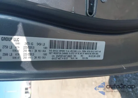 2010 Dodge Journey Sxt from USA, damaged, VIN 3D4PG5FVXAT180623